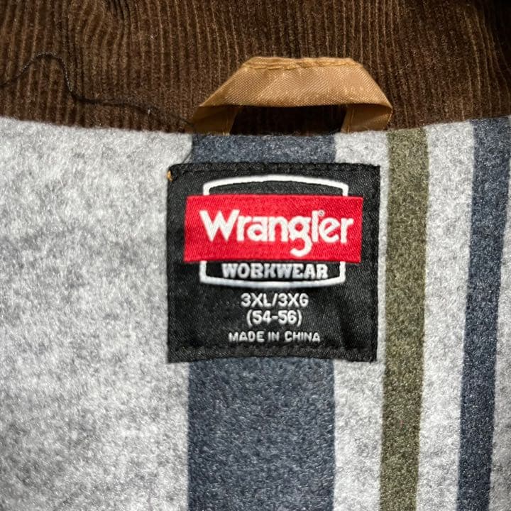 Wrangler ラングラー ロゴパッチ 厚手 コットン カバーオール アウター