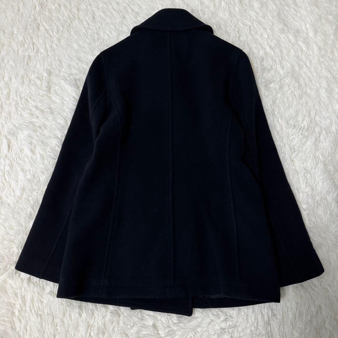 ラルフローレン ウール Pコート レディース M サイズ ブラック 日本製
