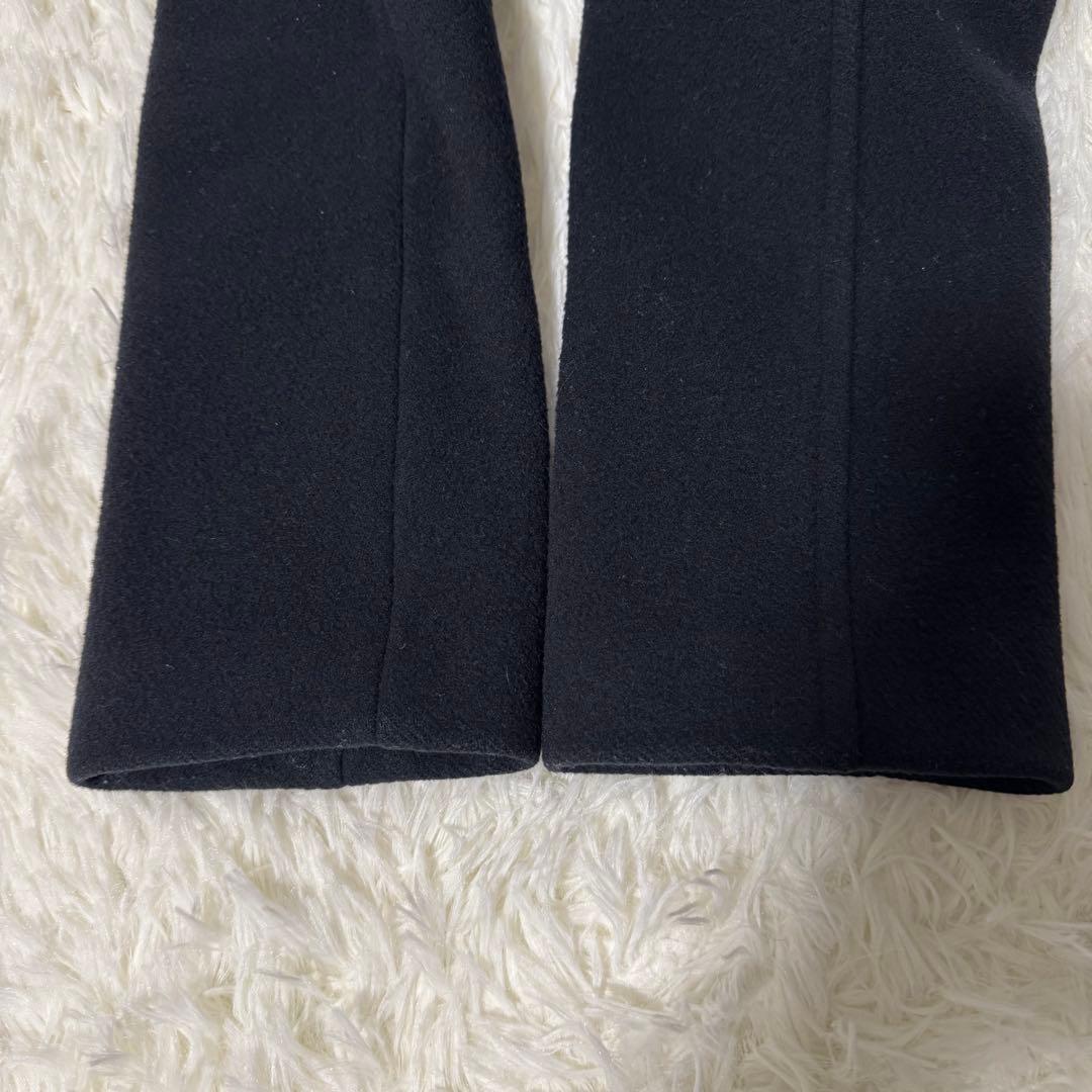 ラルフローレン ウール Pコート レディース M サイズ ブラック 日本製