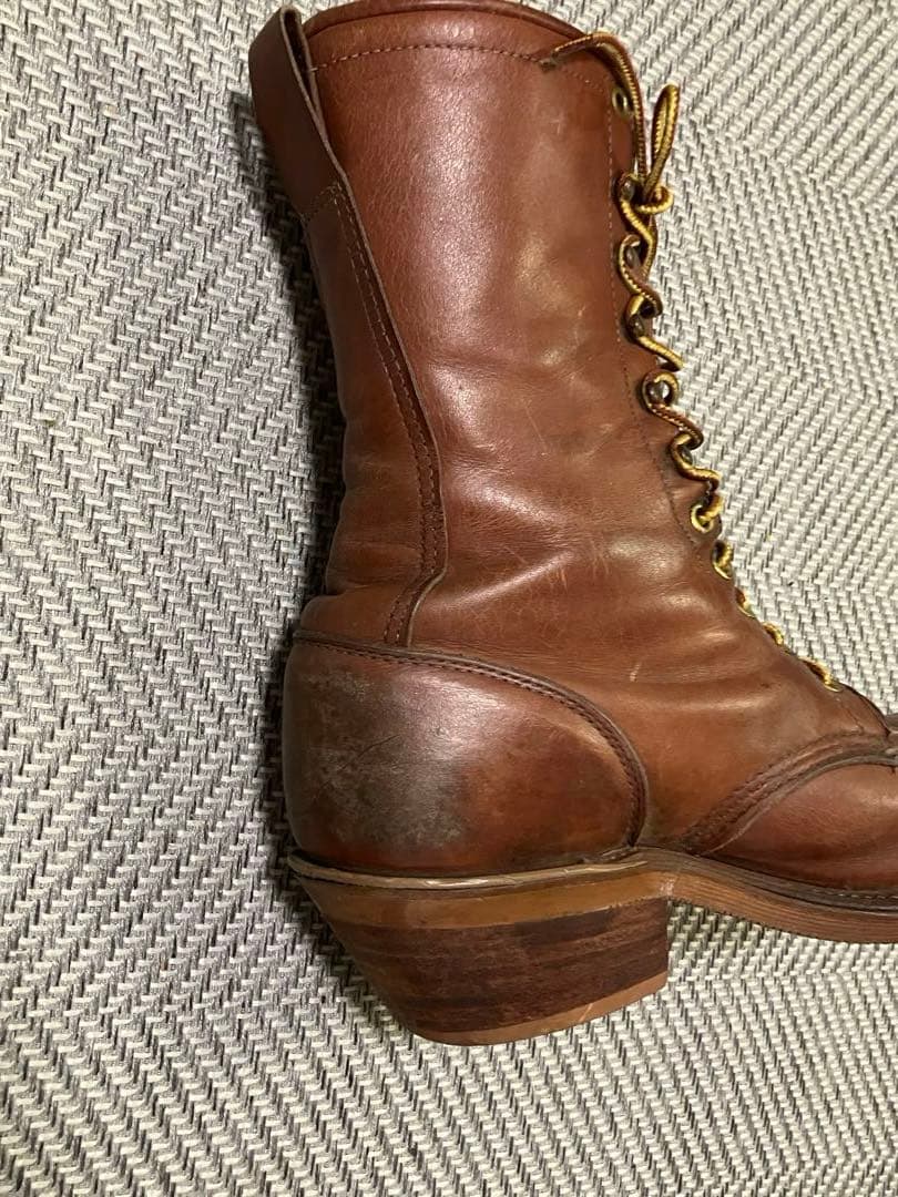 CHIPPEWA チペワ　ロガーブーツ 70〜80年代　プリント黒タグ