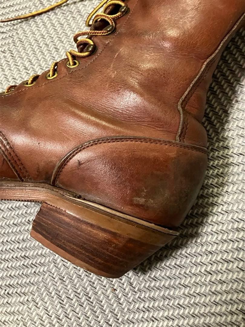 CHIPPEWA チペワ　ロガーブーツ 70〜80年代　プリント黒タグ