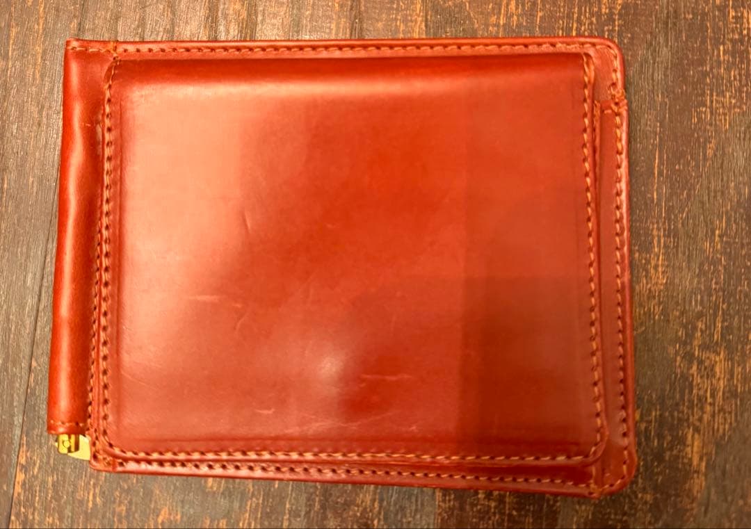 [グレンロイヤル] マネークリップ 小銭入れ付き 2つ折り 財布 カードケース