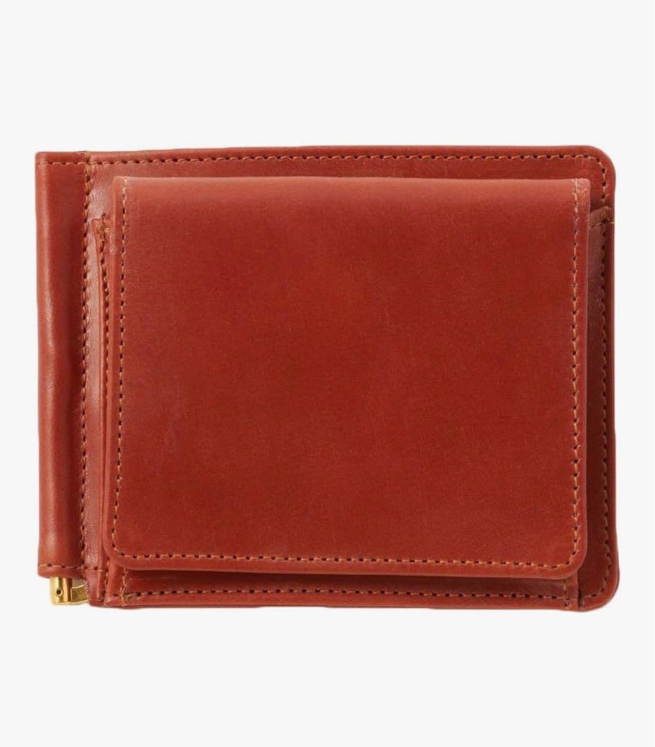 [グレンロイヤル] マネークリップ 小銭入れ付き 2つ折り 財布 カードケース