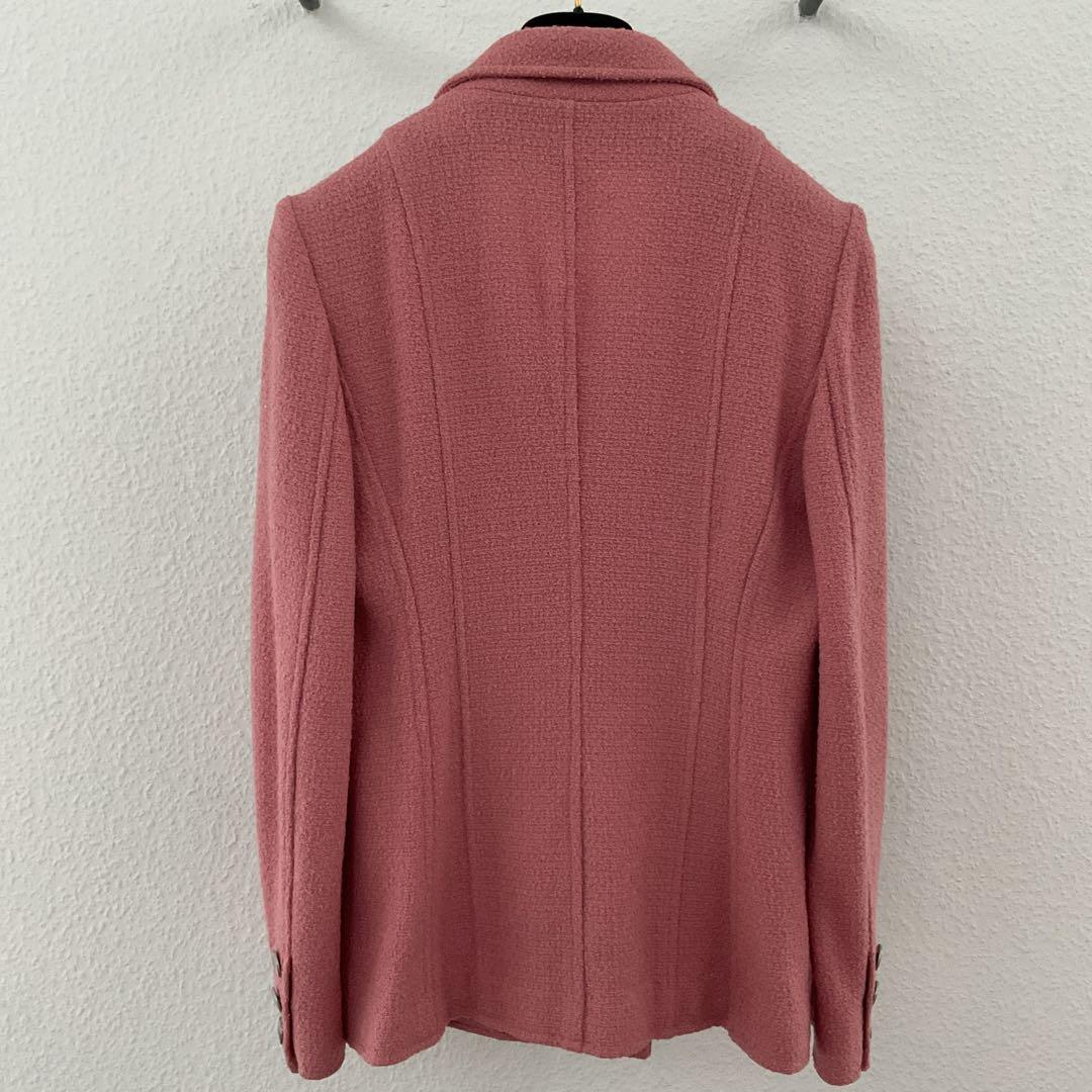 CHANELシャネル お洒落ピンクのジャケット size36