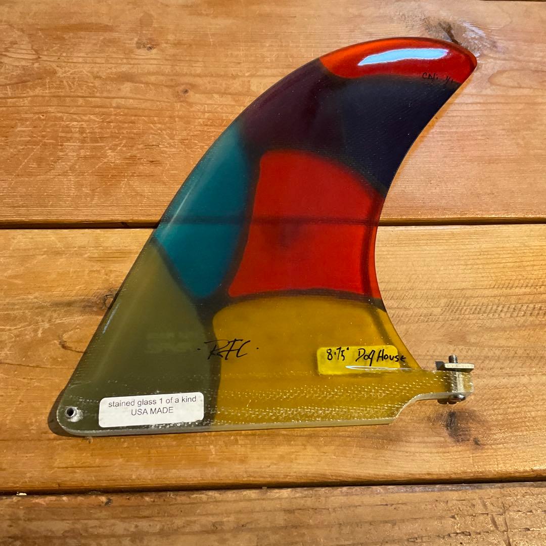 レインボーフィン DOG HOUSE 8.75 ロングボードステンドグラスフィン