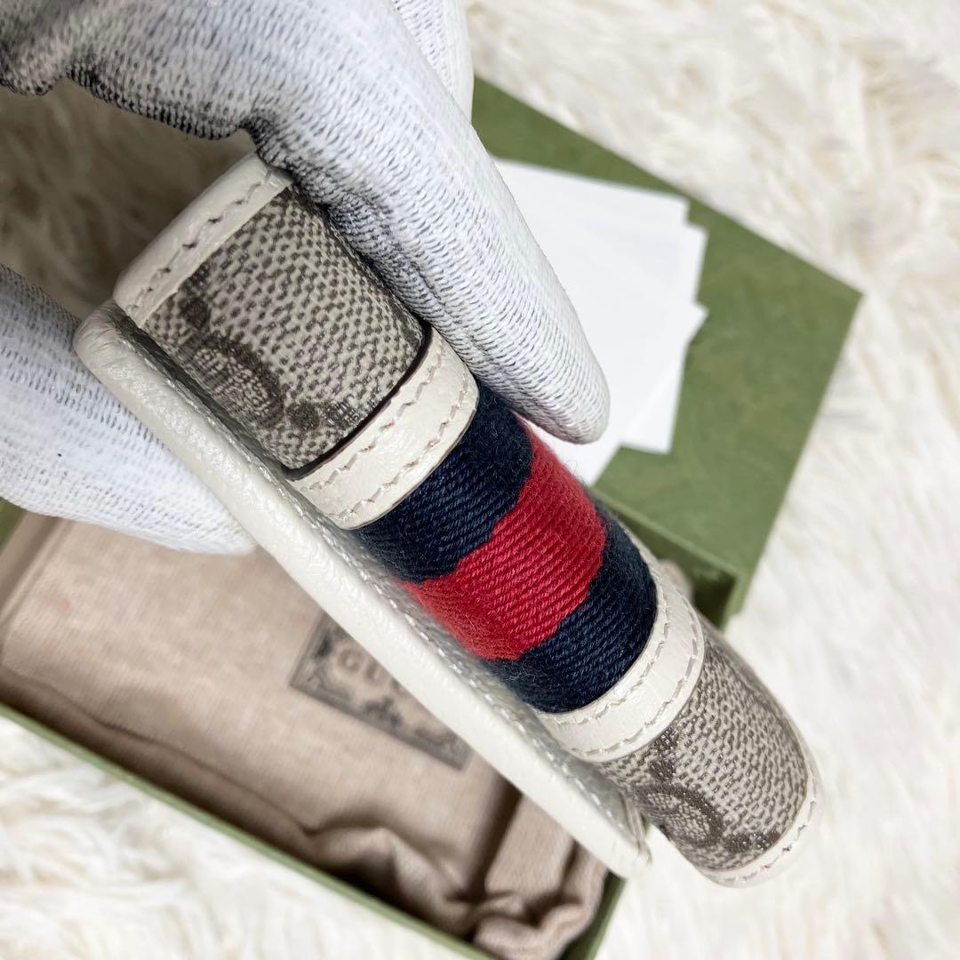 【未使用】 GUCCI オフィディア キーケース GGマーモント 季節カラー