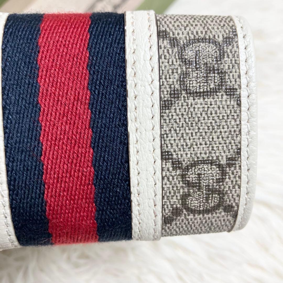 【未使用】 GUCCI オフィディア キーケース GGマーモント 季節カラー