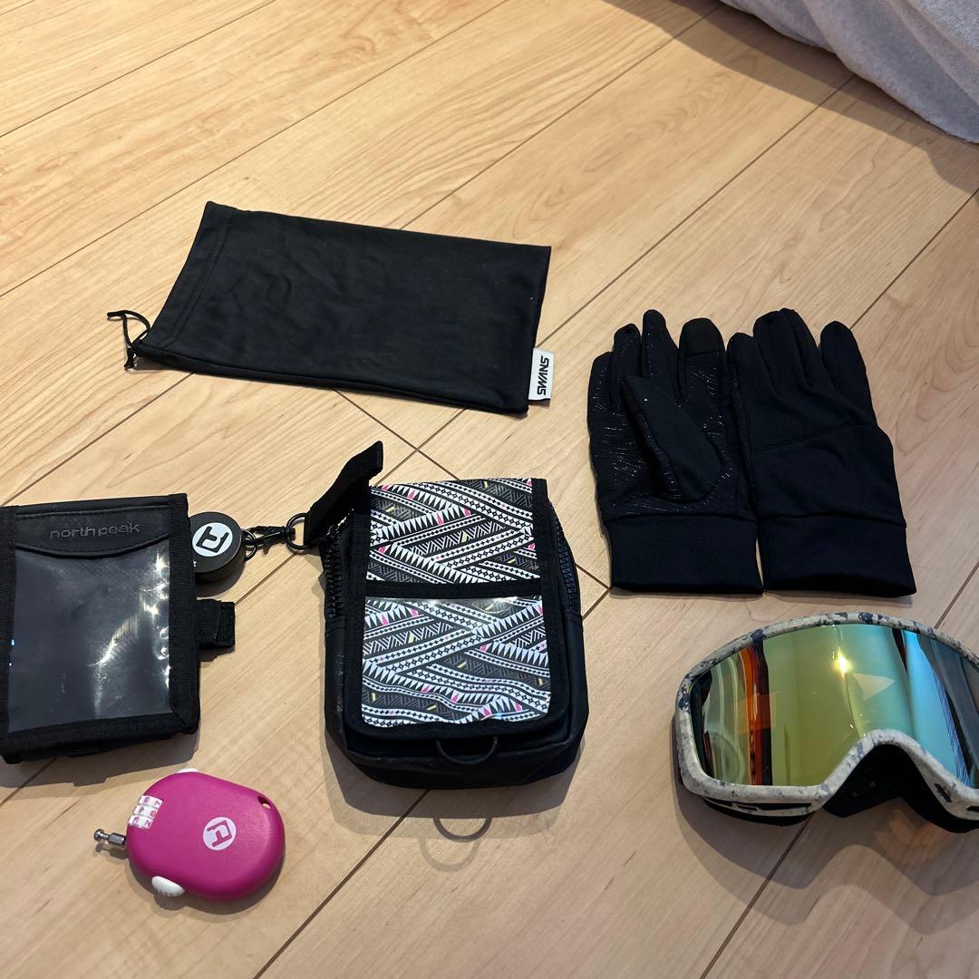 チェック柄スノーボードバッグ 約160cm