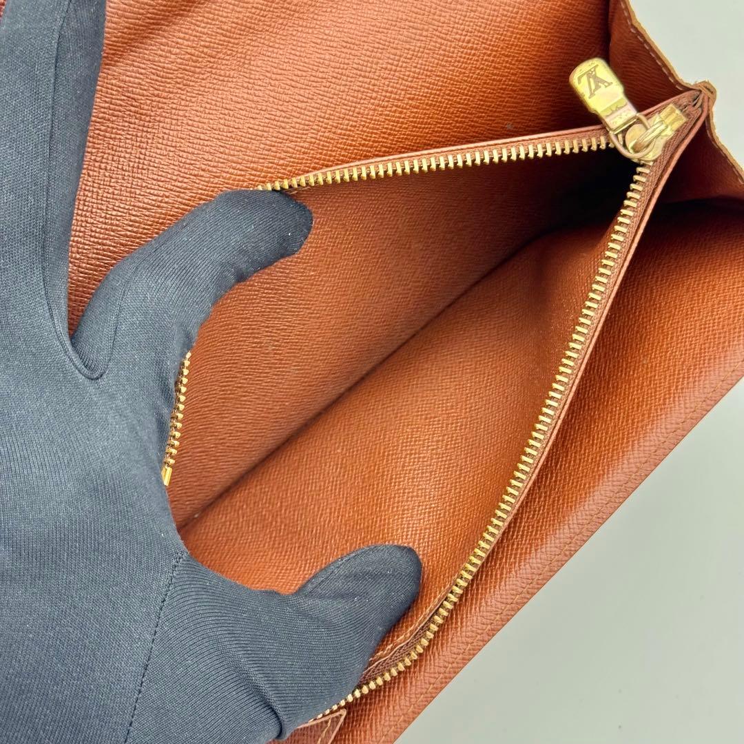 ヴィトン モノグラム ポルトモネ クレディ 長財布 カード 2 枚 M61725