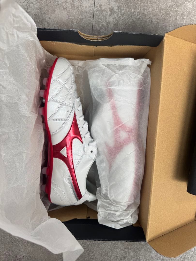 Mizuno Morelia モレリア2 AGホワイト/レッド