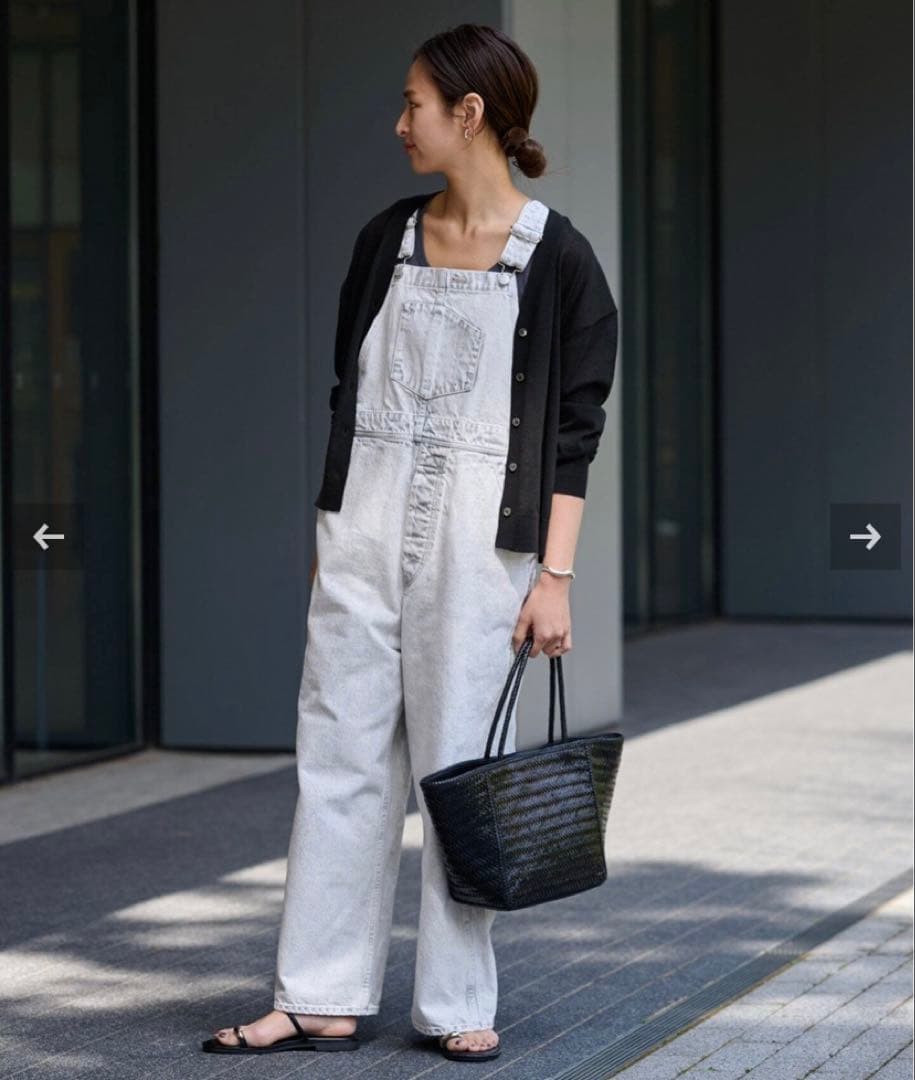 FRAMeWORKカラーデニムサロペット　36