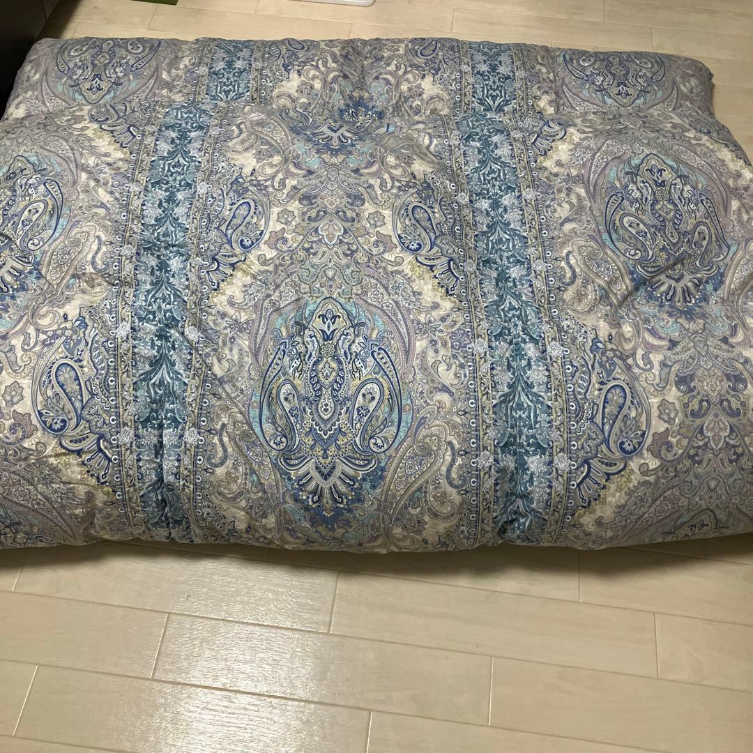 羽毛布団　シングル　二層式　ダウン90