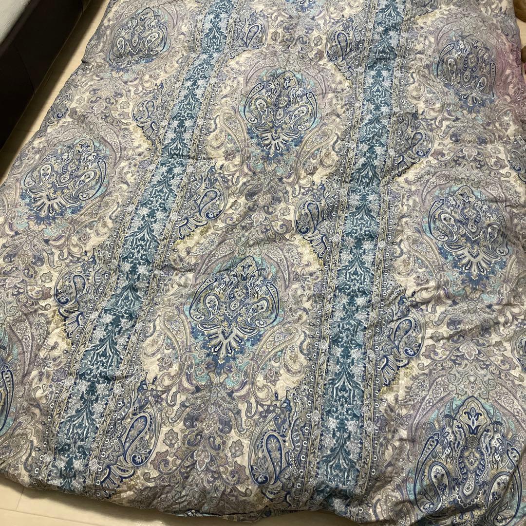 羽毛布団　シングル　二層式　ダウン90