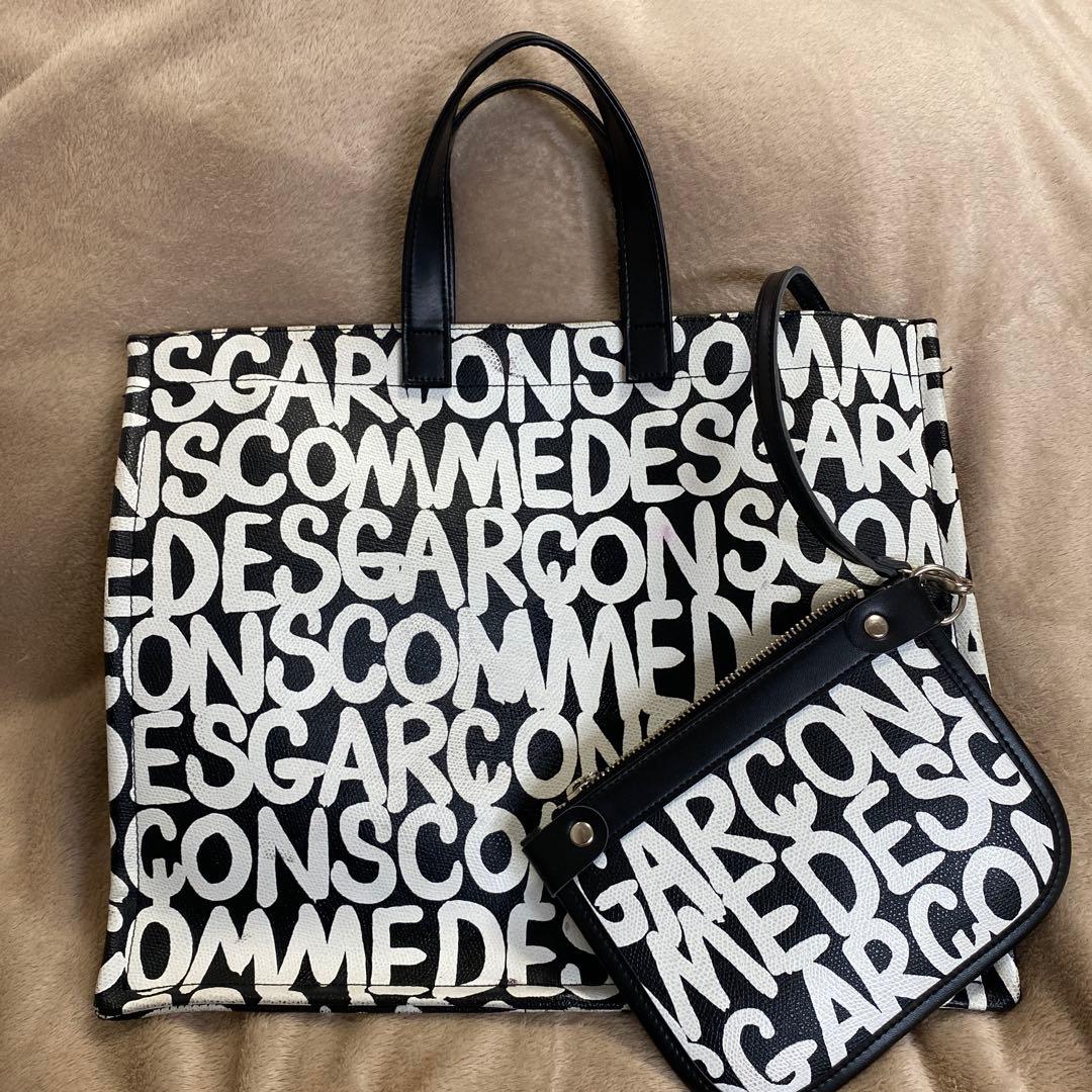 COMME des GARCONS ロゴトートバッグ ユニセックス 日本製