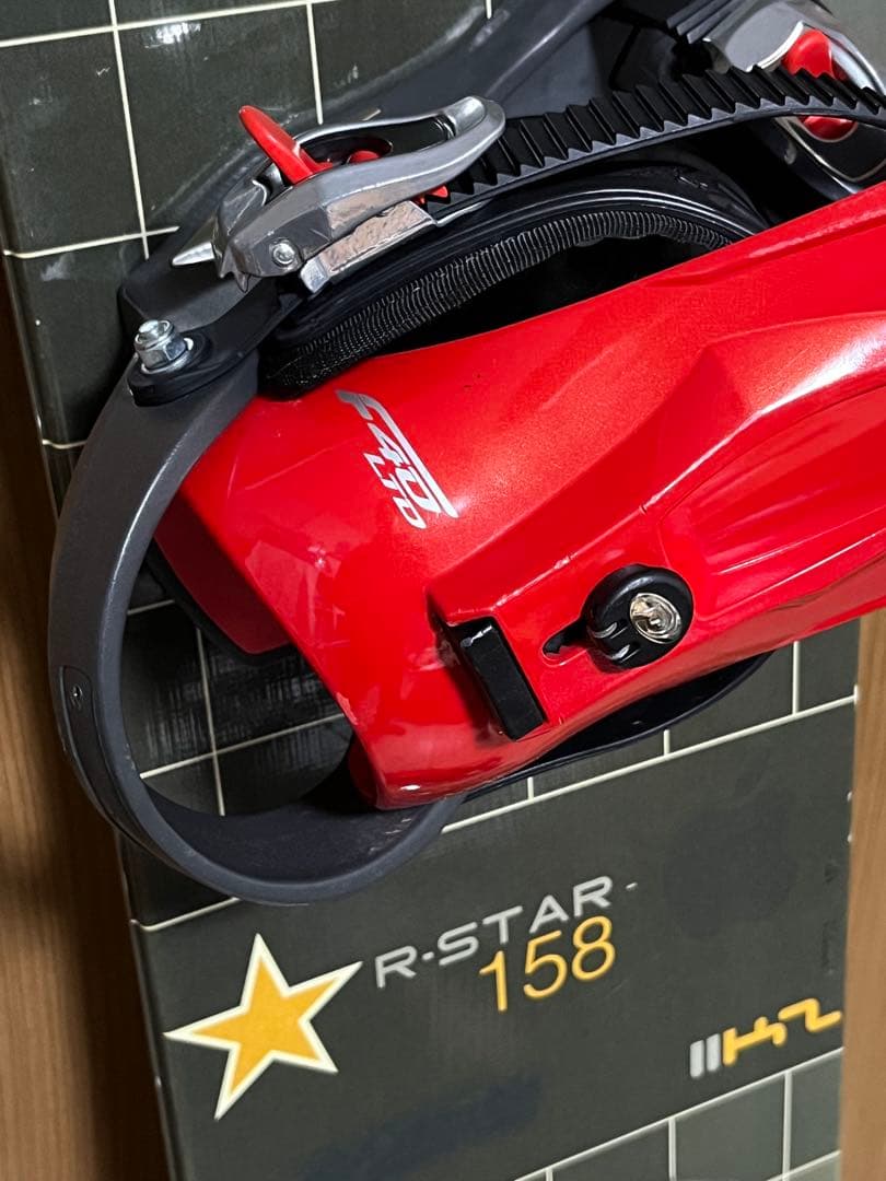 K2 R-STAR 158cm ビンディング、ケース付き