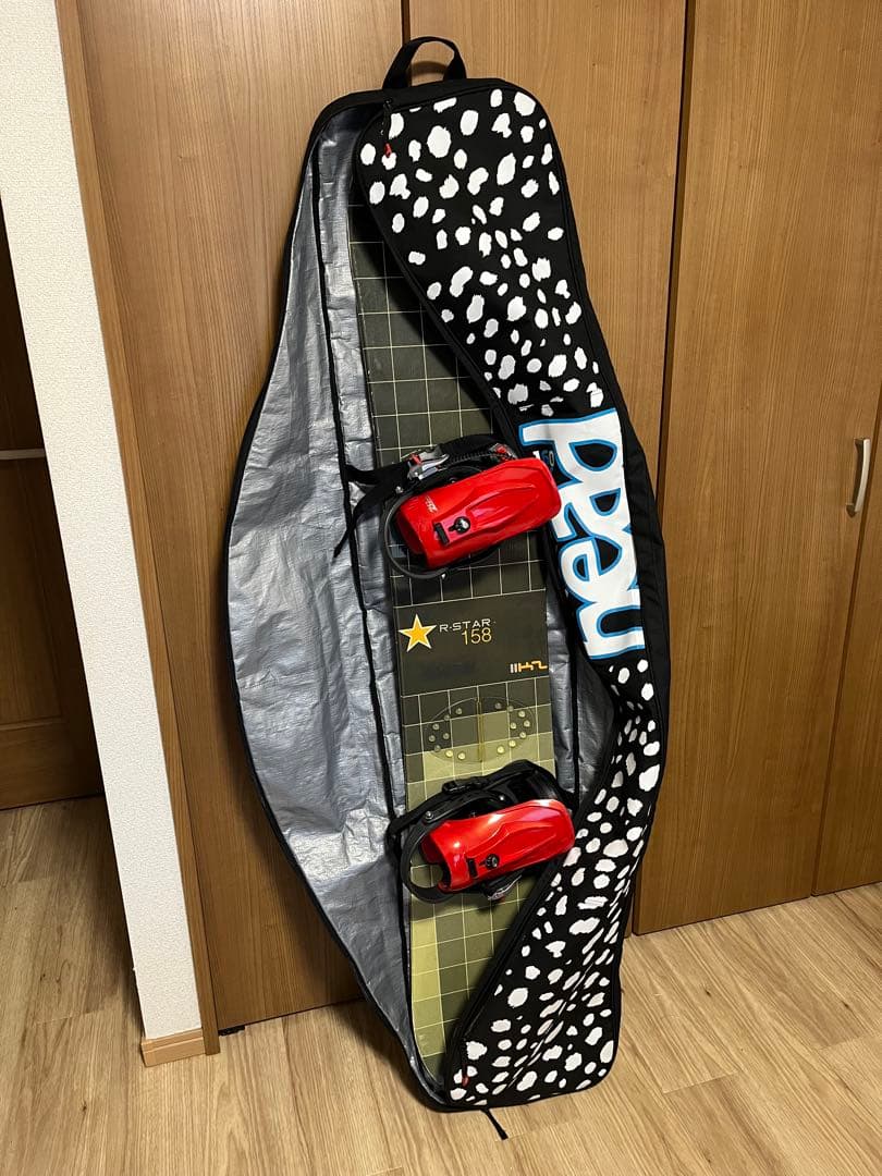 K2 R-STAR 158cm ビンディング、ケース付き