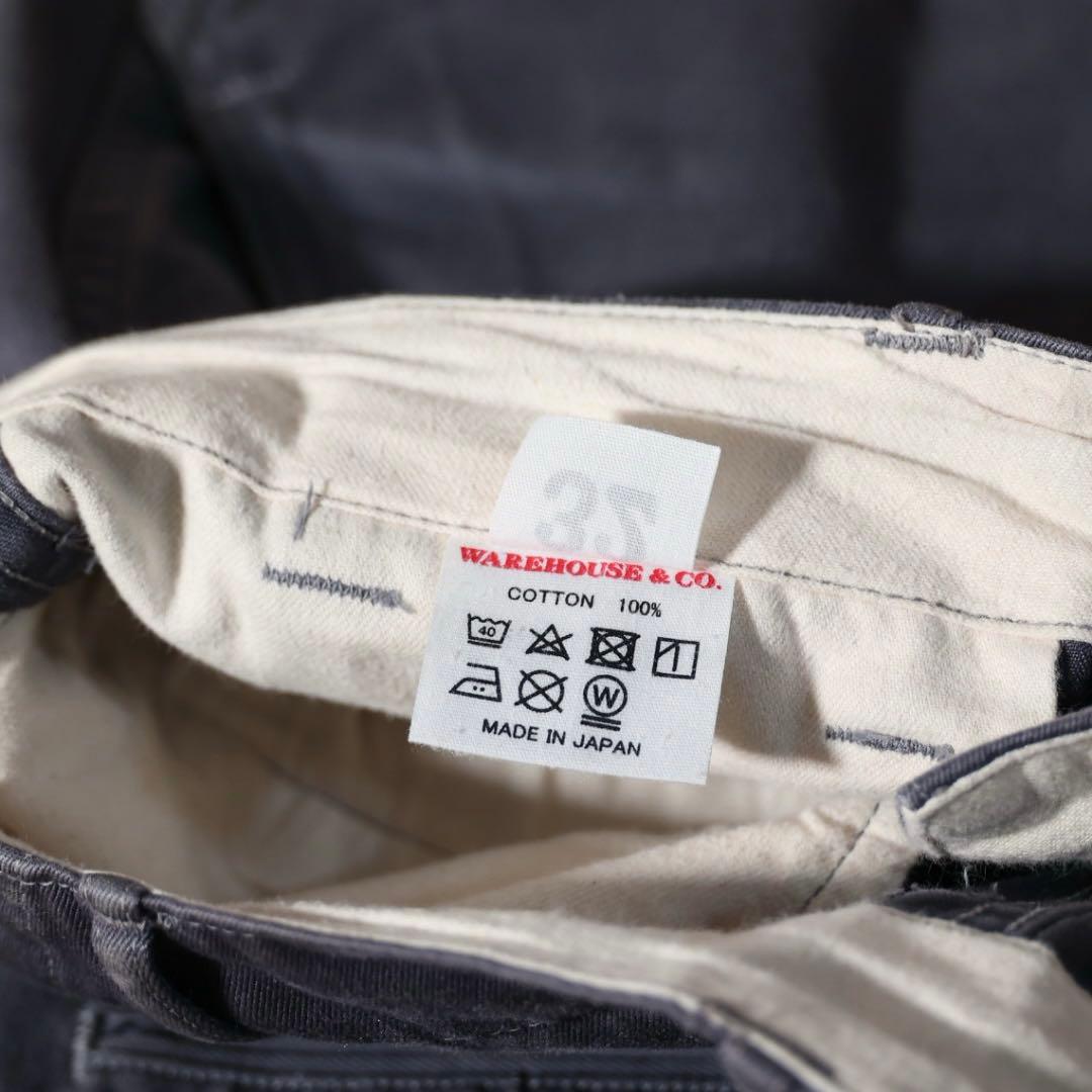 WAREHOUSEダックディガー Lot.1082 チノパン W32