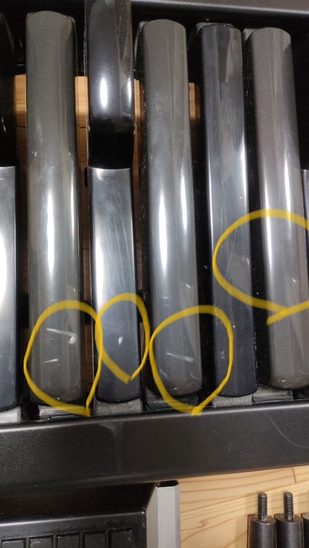 エレクトーン補助ペダル、エクスプレッション用ペダルのセット