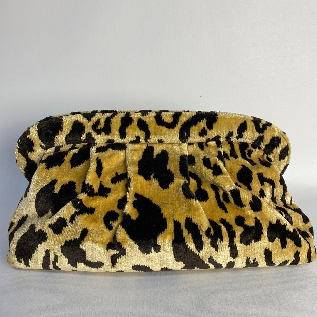 【美品】HAYWARD ヘイワード LEOPERD レオパード　クラッチバッグ