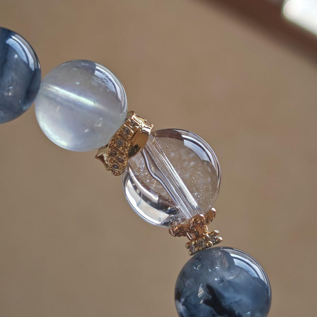 お取り置き専用です♡カイラス産水晶　グリーンアクアマリン　ブルー千層サゲニティッ