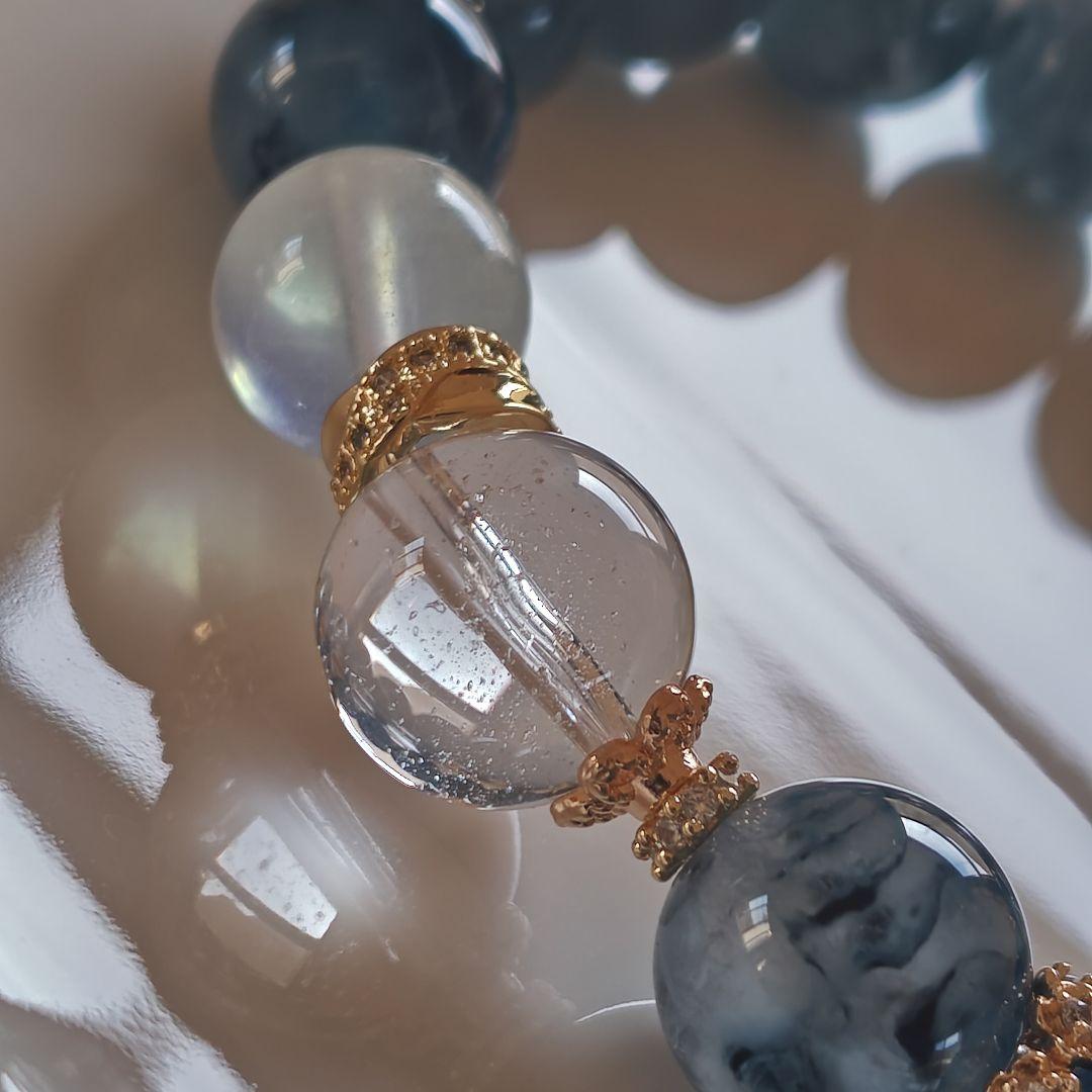 お取り置き専用です♡カイラス産水晶　グリーンアクアマリン　ブルー千層サゲニティッ