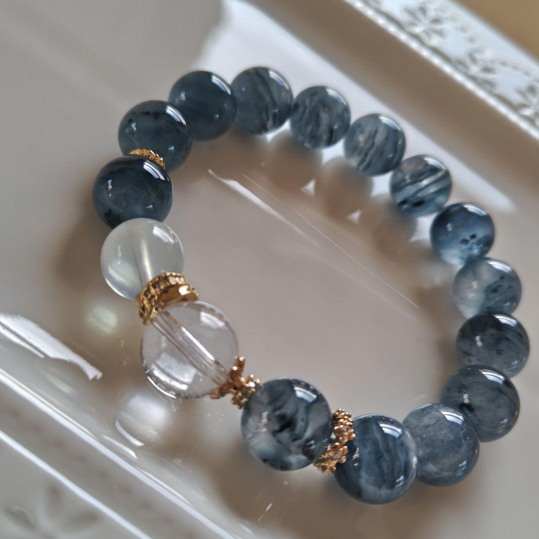 お取り置き専用です♡カイラス産水晶　グリーンアクアマリン　ブルー千層サゲニティッ