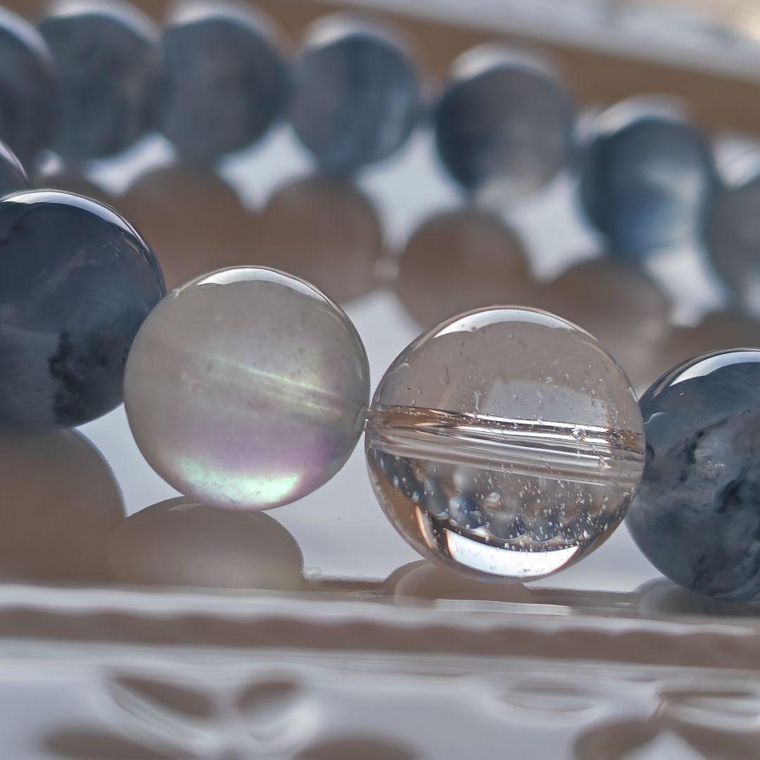 お取り置き専用です♡カイラス産水晶　グリーンアクアマリン　ブルー千層サゲニティッ