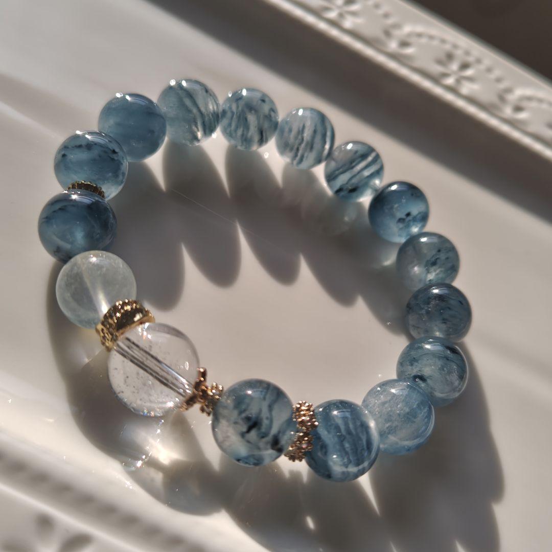 お取り置き専用です♡カイラス産水晶　グリーンアクアマリン　ブルー千層サゲニティッ