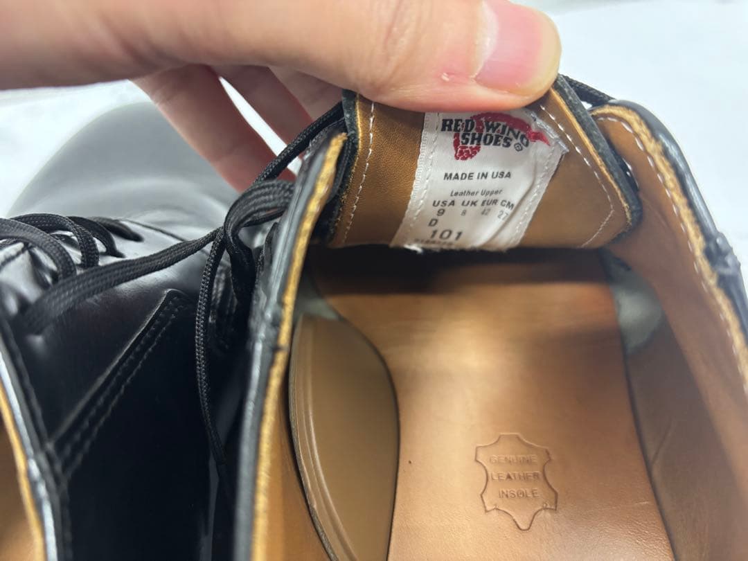 レッドウィング ポストマン 101 us9 D （27cm）