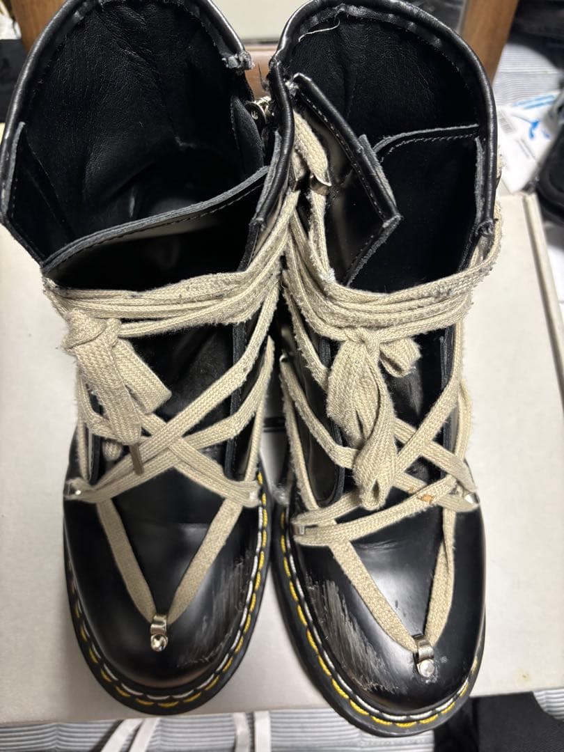 rick owens×dr.martens