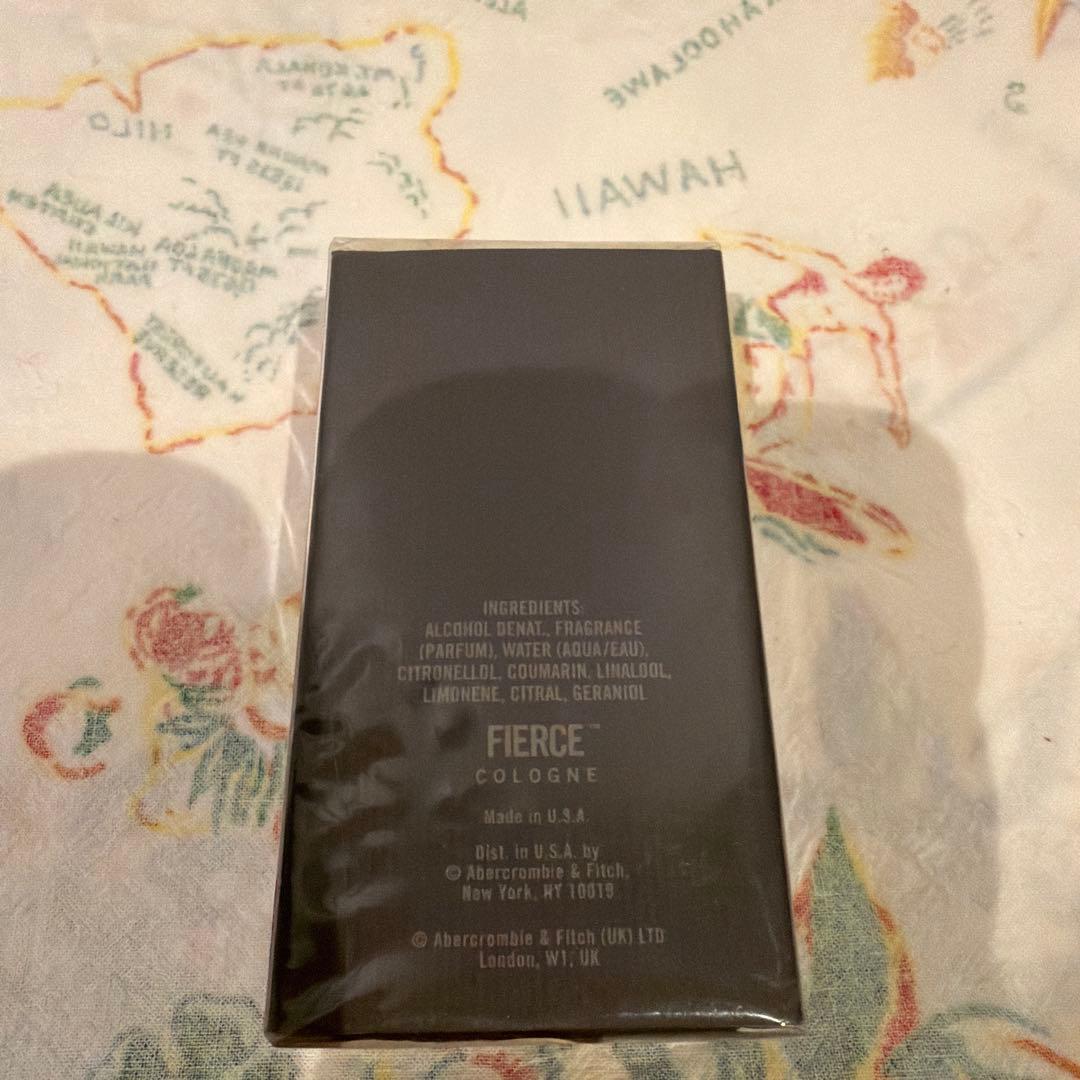 香水(男性用) Abercrombie & Fitch FIERCE COLOGNE 30ml