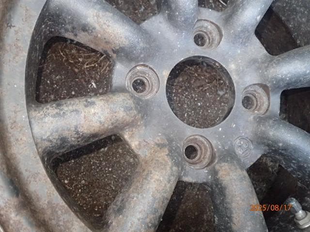 2本 ワタナベ 14x6.5J 114.3 オフセット約9mm AE86 旧車