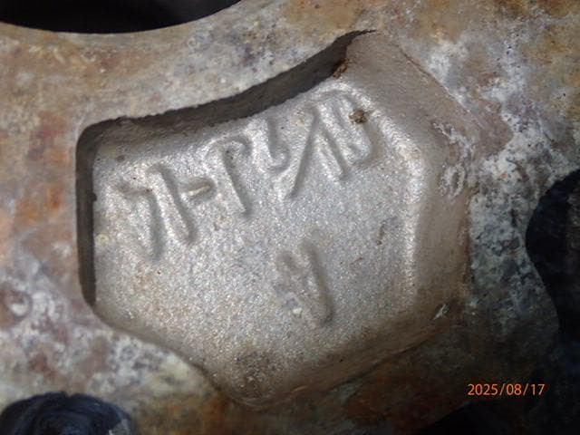 2本 ワタナベ 14x6.5J 114.3 オフセット約9mm AE86 旧車