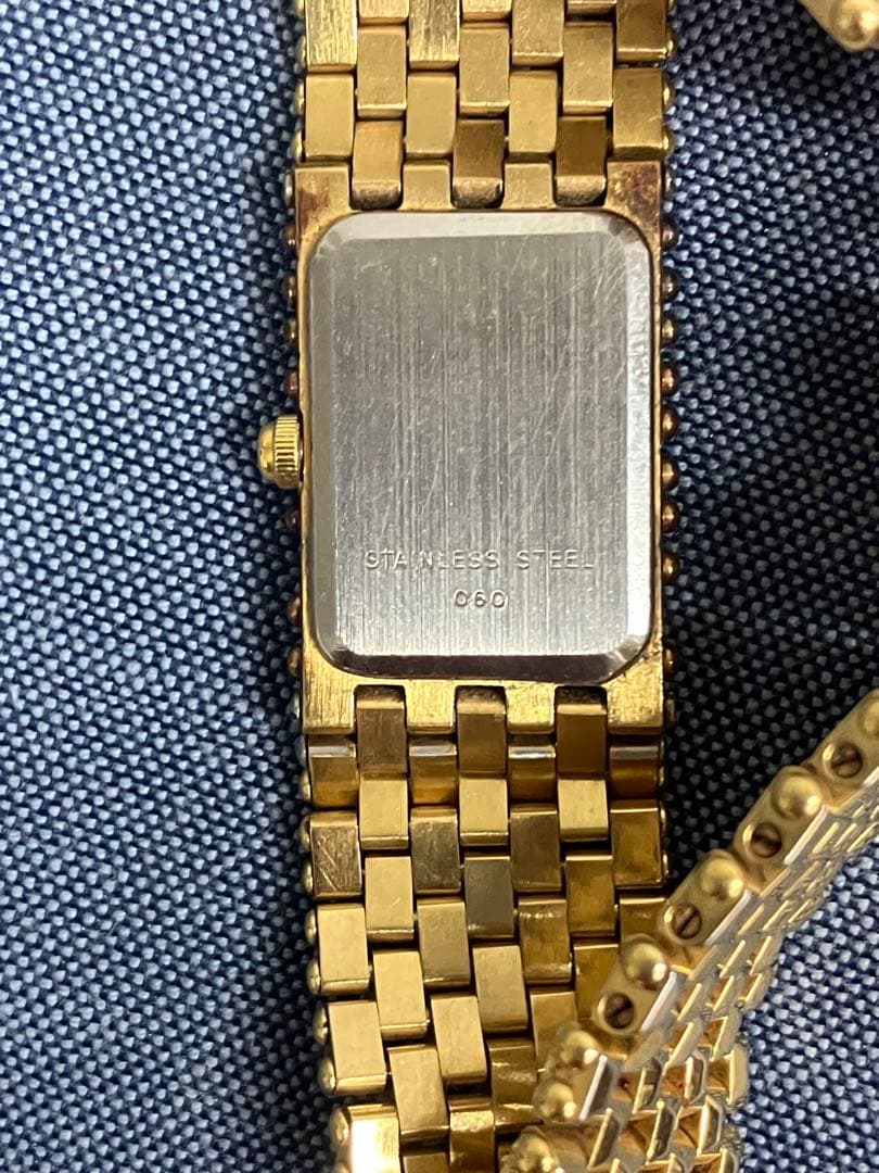 d*g様 LONGINES ロンジン QWR ゴールド腕時計　シェル文字盤