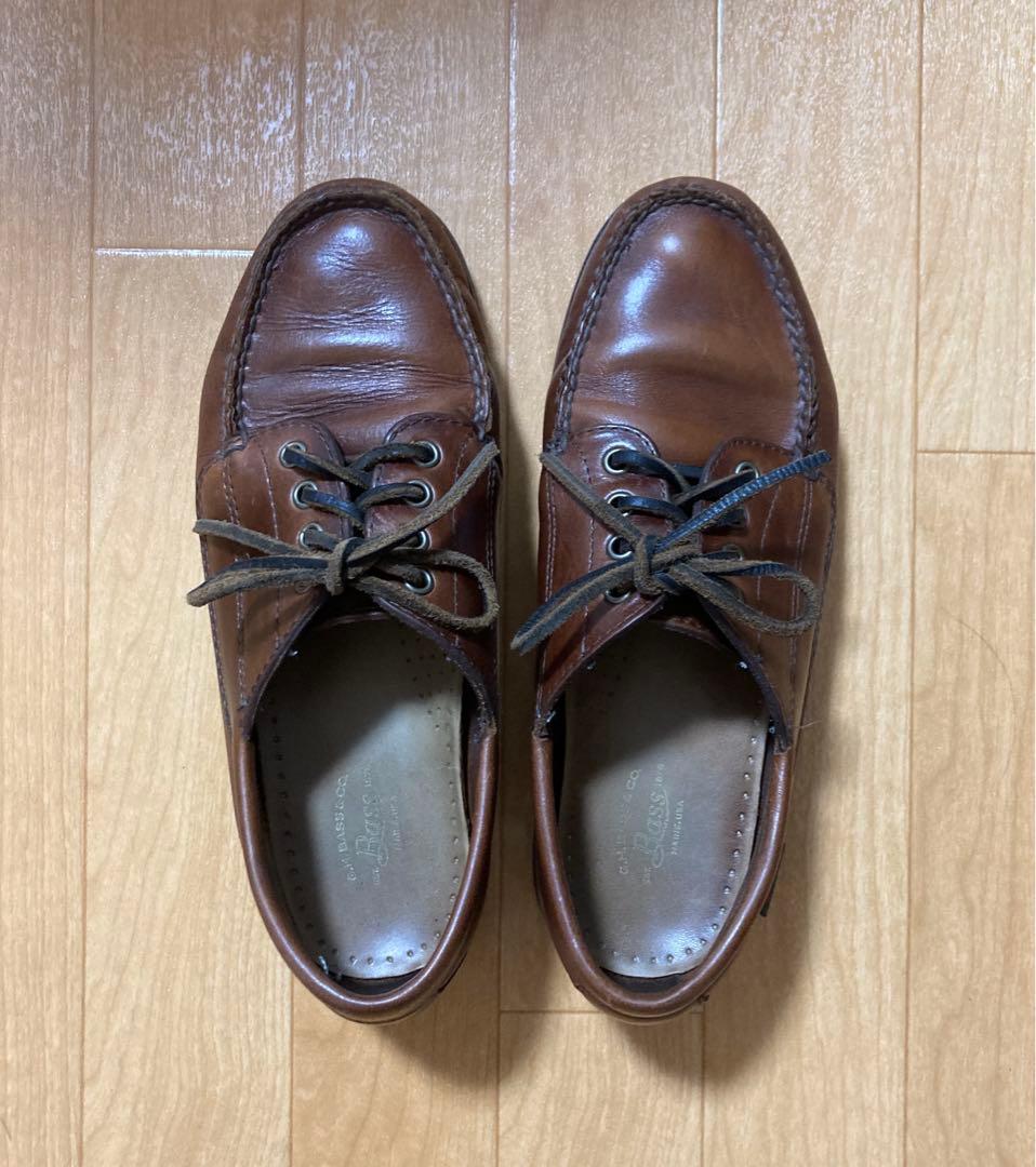 希少 G.H.BASS デッキシューズ 26cm ブラウン