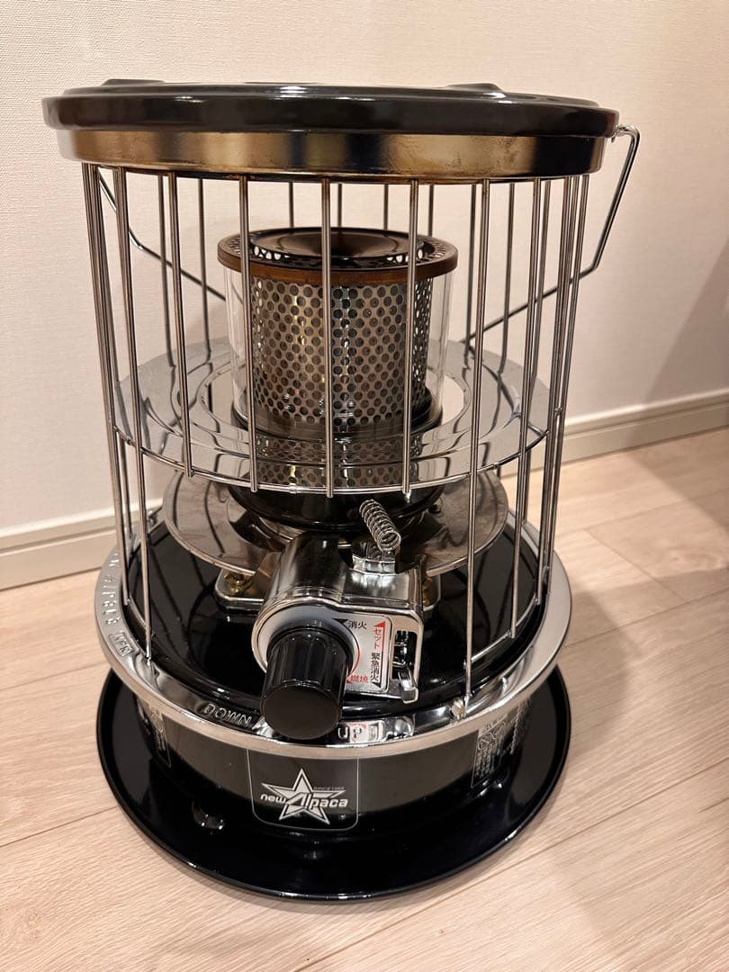 【Alpaca ストーブ】 アルパカストーブ　ブラック　収納バッグ付き