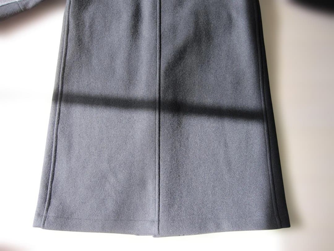 95Sコムデギャルソンオム　田中オム 袖ライン フード付きロングコートM