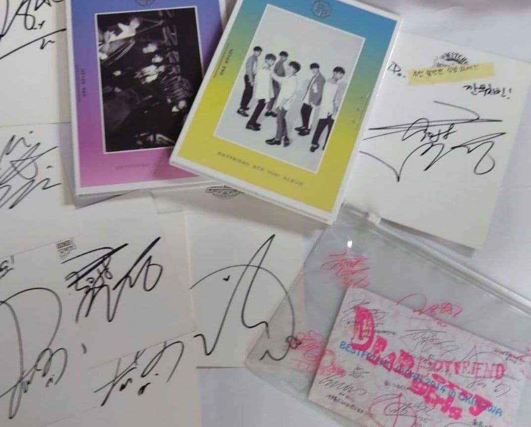 BOYFRIEND サイン　CD　 早いもの勝ち！