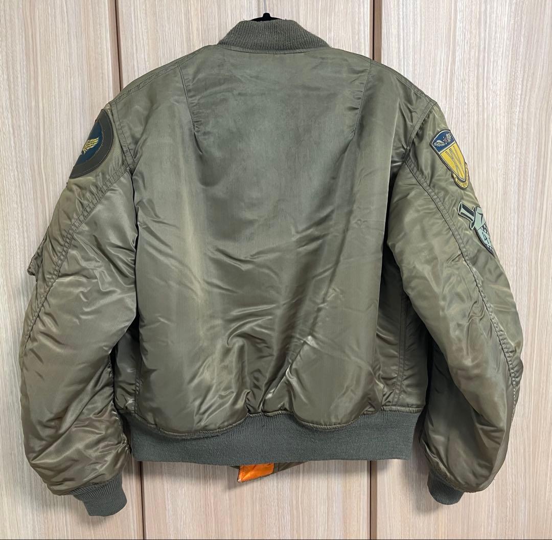 s*u様 AVIREX MA-1 長渕剛 フライトジャケット Mトップガン ヴィ