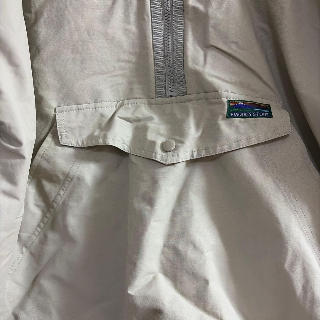 FREAK'S STORE 裏フリース　アノラックパーカー　ライトグレー