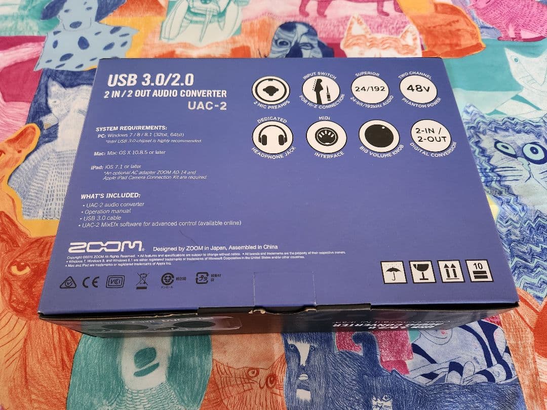 ZOOM ズーム オーディオインターフェイス 最高24ビット