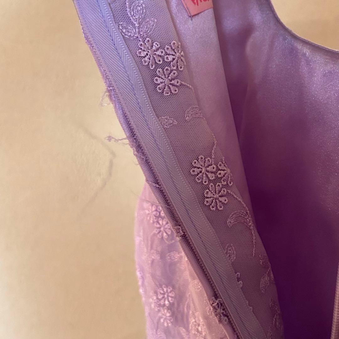 ゆめりすと 子供用ドレス パープル 紫 薄紫 演奏会 発表会 ソフィーライラック