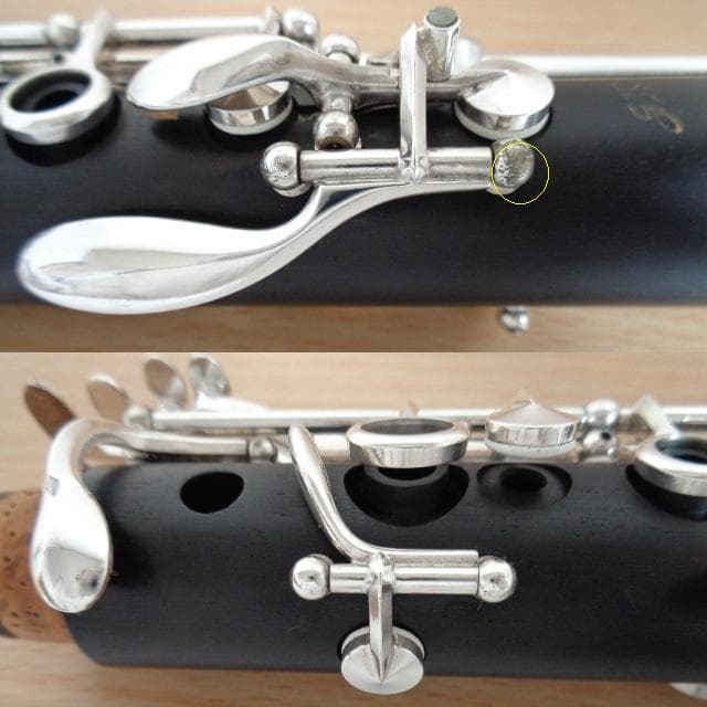 美品★クランポン RC（Ｌ）クラリネット★クリーニング・全レザータンポ交換済み