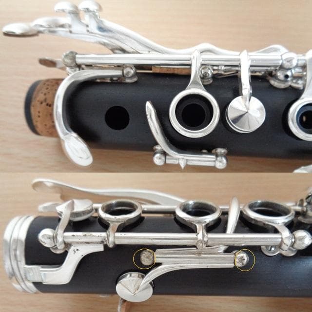 美品★クランポン RC（Ｌ）クラリネット★クリーニング・全レザータンポ交換済み