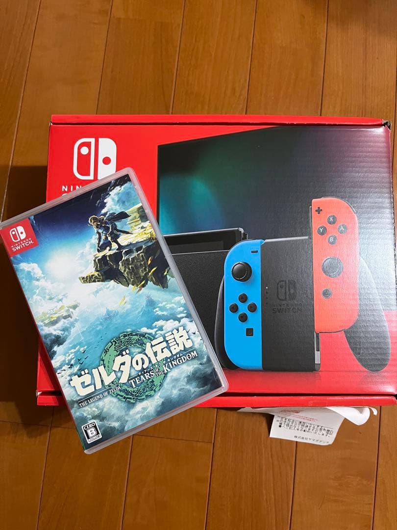 Nintendo Switch 本体 ゼルダ付き 美品 初期化済み