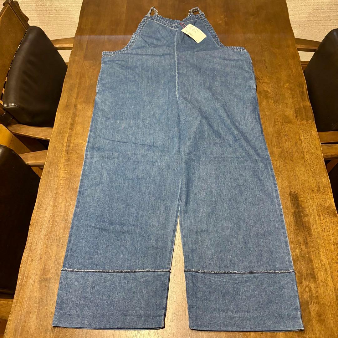 【未使用品】MEYAME DENIM GATHERED ALL IN ONE