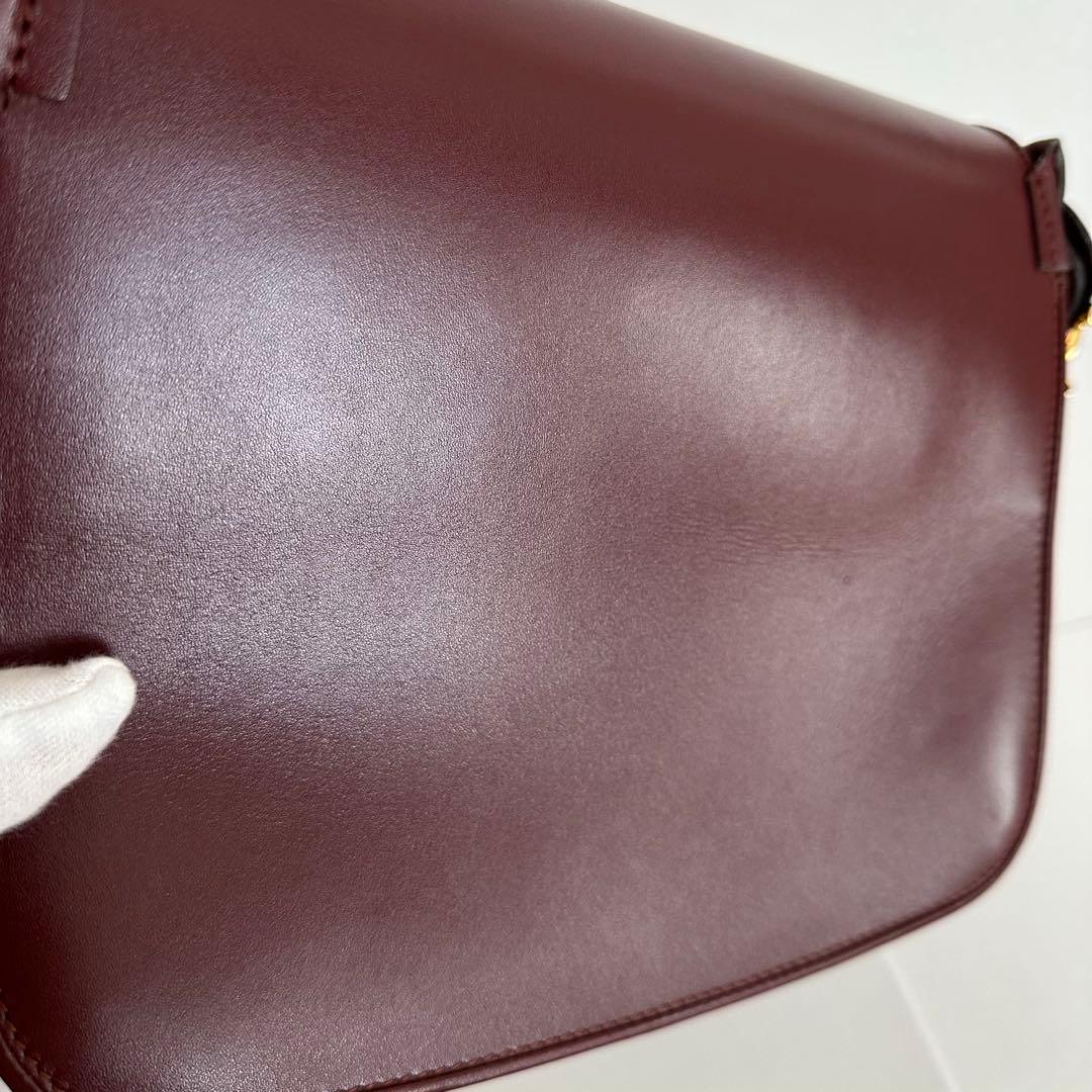 Cartier カルティエ ショルダーバッグ レザー マスト【1/25まで出品】