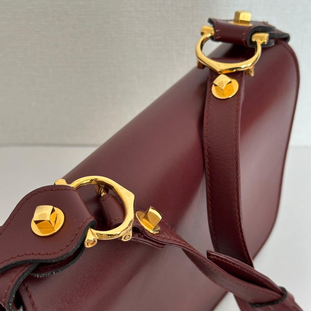 Cartier カルティエ ショルダーバッグ レザー マスト【1/25まで出品】