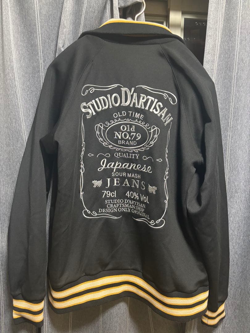 STUDIO D’ARTISAN 8091 トラックジャケット ブラック 未使用
