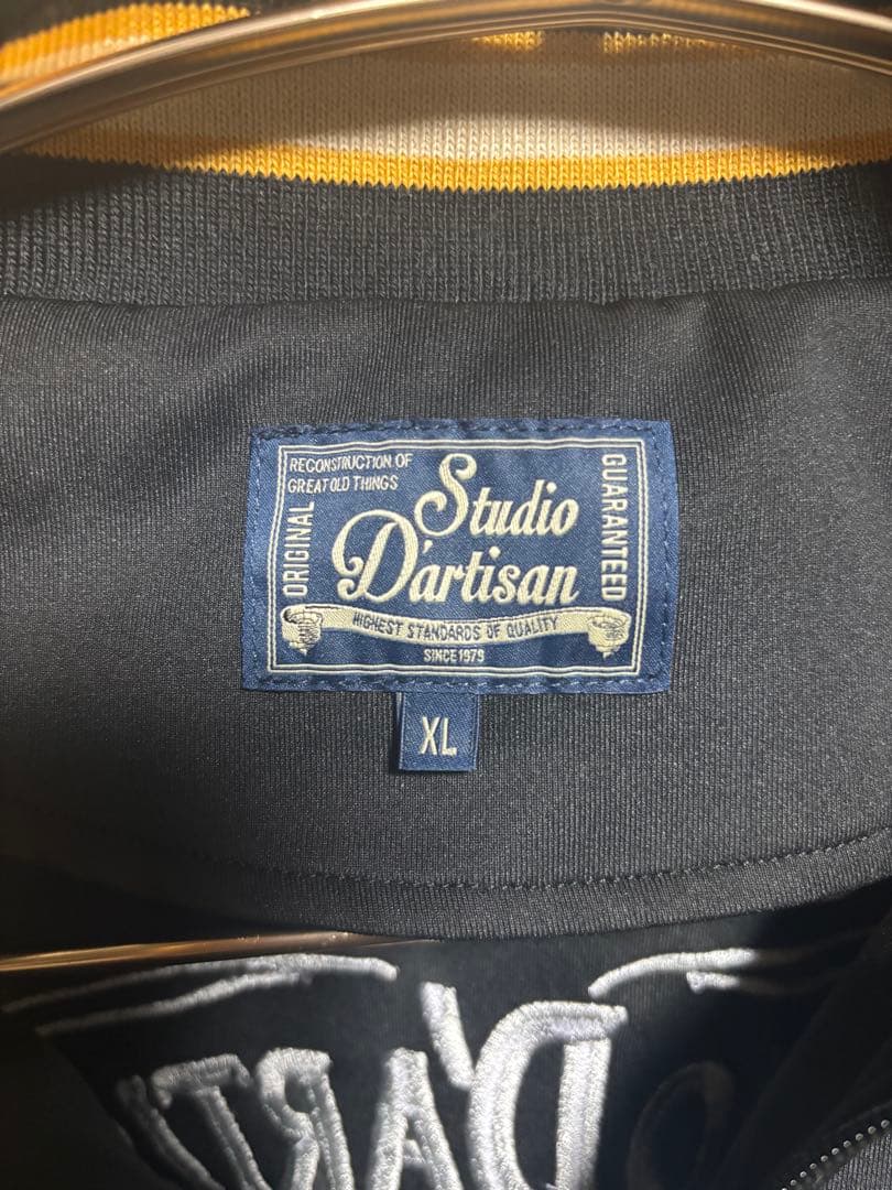 STUDIO D’ARTISAN 8091 トラックジャケット ブラック 未使用